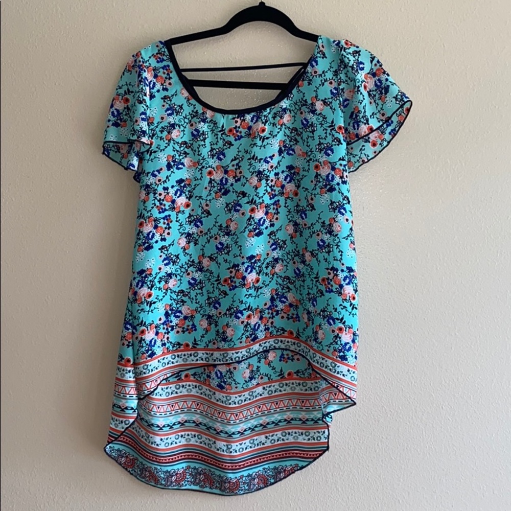 Society Girl Flower Top S